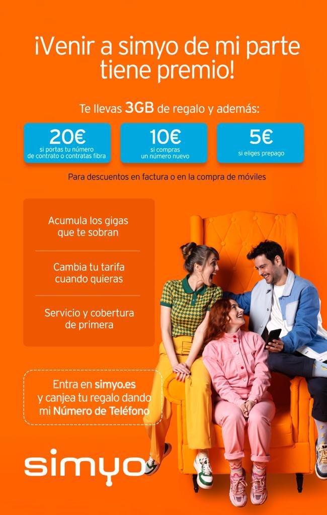 PROMOCION SALDO GRATIS CON SIMYO